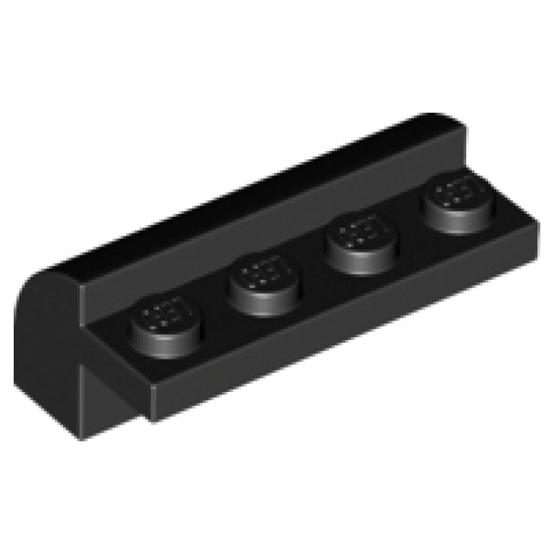 Darkpan, Gebogen 2x4 Black